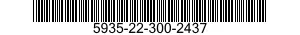 5935-22-300-2437  5935223002437 223002437