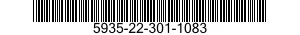 5935-22-301-1083 SOCKET,ELECTRICAL 5935223011083 223011083