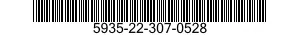 5935-22-307-0528 CONNECTOR,RECEPTACLE,ELECTRICAL 5935223070528 223070528