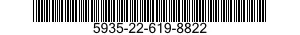 5935-22-619-8822 CONNECTOR,RECEPTACLE,ELECTRICAL 5935226198822 226198822