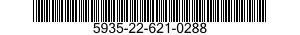 5935-22-621-0288 SOCKET,PLUG-IN ELECTRONIC COMPONENTS 5935226210288 226210288