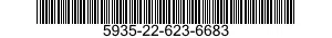 5935-22-623-6683 CONNECTOR,PLUG,ELECTRICAL 5935226236683 226236683