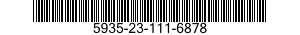 5935-23-111-6878 CUP FOR CONNECTOR. 5935231116878 231116878