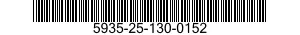 5935-25-130-0152 CONNECTOR,PLUG,ELECTRICAL 5935251300152 251300152