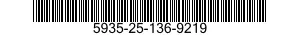 5935-25-136-9219 COVER,ELECTRICAL CONNECTOR 5935251369219 251369219
