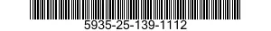 5935-25-139-1112 CONNECTOR,PLUG,ELECTRICAL 5935251391112 251391112