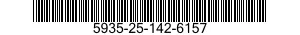 5935-25-142-6157 CONNECTOR,PLUG,ELECTRICAL 5935251426157 251426157