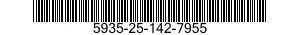 5935-25-142-7955 SOCKET,PLUG-IN ELECTRONIC COMPONENTS 5935251427955 251427955