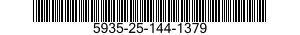 5935-25-144-1379 ADAPTER,ELECTRICAL RECEPTACLE,QUICK DISCONNECT 5935251441379 251441379
