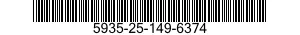 5935-25-149-6374 PLATE,RETAINING,ELECTRICAL CONNECTOR 5935251496374 251496374