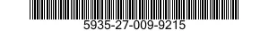 5935-27-009-9215 CONNECTOR,PLUG,ELECTRICAL 5935270099215 270099215