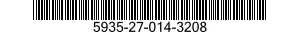 5935-27-014-3208 SOCKET ASSEMBLY,PLUG-IN ELECTRONIC COMPONENTS 5935270143208 270143208