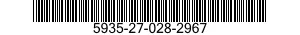 5935-27-028-2967 SOCKET,NONPLUG-IN ELECTRONIC COMPONENTS 5935270282967 270282967