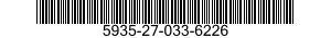 5935-27-033-6226 ADAPTER,SOCKET,PLUG-IN ELECTRONIC COMPONENTS 5935270336226 270336226