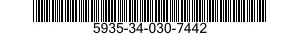 5935-34-030-7442 CONNECTOR BODY,RECEPTACLE,ELECTRICAL 5935340307442 340307442