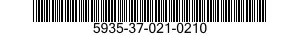 5935-37-021-0210 CONNECTOR ASSEMBLY 5935370210210 370210210