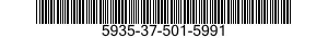 5935-37-501-5991 CONNECTOR,PLUG,ELECTRICAL 5935375015991 375015991