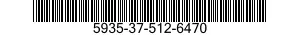 5935-37-512-6470 CONNECTOR,RECEPTACLE,ELECTRICAL 5935375126470 375126470