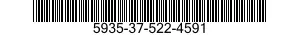 5935-37-522-4591 CONNECTOR,PLUG,ELECTRICAL 5935375224591 375224591