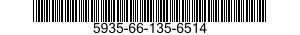 5935-66-135-6514 CONNECTOR,PLUG,ELECTRICAL 5935661356514 661356514