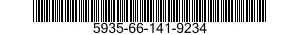 5935-66-141-9234 CONNECTOR,PLUG,ELECTRICAL 5935661419234 661419234