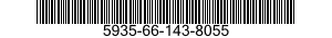 5935-66-143-8055 CONNECTOR,RECEPTACLE,ELECTRICAL 5935661438055 661438055