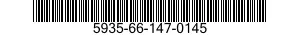 5935-66-147-0145 CONNECTOR,PLUG,ELECTRICAL 5935661470145 661470145