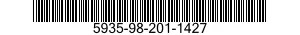 5935-98-201-1427 CLAMP,CABLE,ELECTRICAL CONNECTOR 5935982011427 982011427