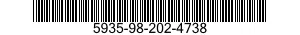5935-98-202-4738 CONNECTOR,RECEPTACLE,ELECTRICAL 5935982024738 982024738