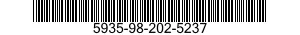 5935-98-202-5237 CONNECTOR,RECEPTACLE,ELECTRICAL 5935982025237 982025237