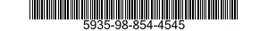 5935-98-854-4545 CONNECTOR,PLUG,ELECTRICAL 5935988544545 988544545
