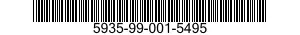 5935-99-001-5495 CONNECTOR BODY,PLUG,ELECTRICAL 5935990015495 990015495