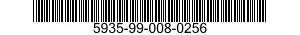 5935-99-008-0256 SOCKET,PLUG-IN ELECTRONIC COMPONENTS 5935990080256 990080256