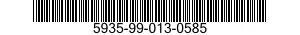 5935-99-013-0585  5935990130585 990130585