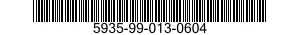 5935-99-013-0604 CONNECTOR,RECEPTACLE,ELECTRICAL 5935990130604 990130604
