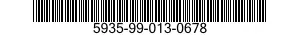 5935-99-013-0678 CONNECTOR,PLUG,ELECTRICAL 5935990130678 990130678