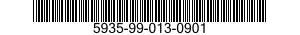 5935-99-013-0901 CONNECTOR,RECEPTACLE,ELECTRICAL 5935990130901 990130901