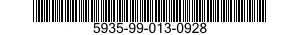 5935-99-013-0928 CONNECTOR,PLUG,ELECTRICAL 5935990130928 990130928