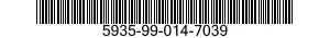 5935-99-014-7039 NUT,BUSHING RETAINER,ELECTRICAL CONNECTOR 5935990147039 990147039