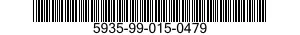 5935-99-015-0479 CONNECTOR,RECEPTACLE,ELECTRICAL 5935990150479 990150479