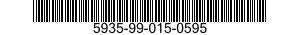 5935-99-015-0595 CONNECTOR,RECEPTACLE,ELECTRICAL 5935990150595 990150595