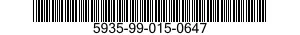 5935-99-015-0647  5935990150647 990150647