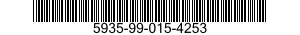 5935-99-015-4253 CONNECTOR,PLUG,ELECTRICAL 5935990154253 990154253