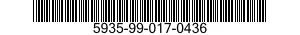 5935-99-017-0436  5935990170436 990170436