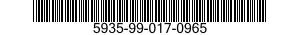 5935-99-017-0965  5935990170965 990170965