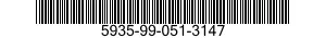 5935-99-051-3147 CONNECTOR,PLUG,ELECTRICAL 5935990513147 990513147