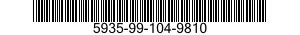 5935-99-104-9810  5935991049810 991049810