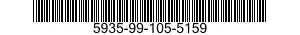 5935-99-105-5159 SOCKET,PLUG-IN ELEC 5935991055159 991055159