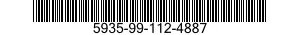 5935-99-112-4887 CONNECTOR,PLUG,ELECTRICAL 5935991124887 991124887