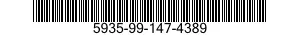 5935-99-147-4389 SOCKET,PLUG-IN ELECTRONIC COMPONENTS 5935991474389 991474389
